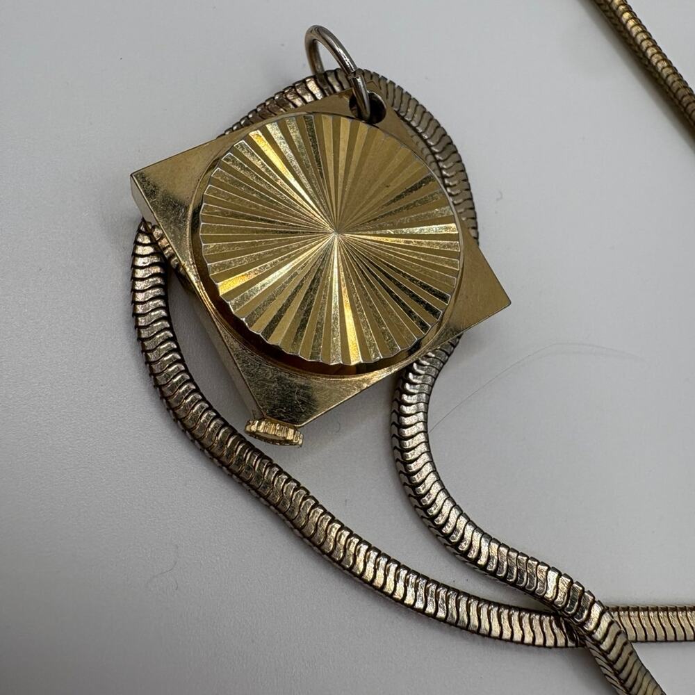 1974 Caravelle N4 Manual Wind Pendant Watch - West Germany - AS-IS - Picture 3 of 9